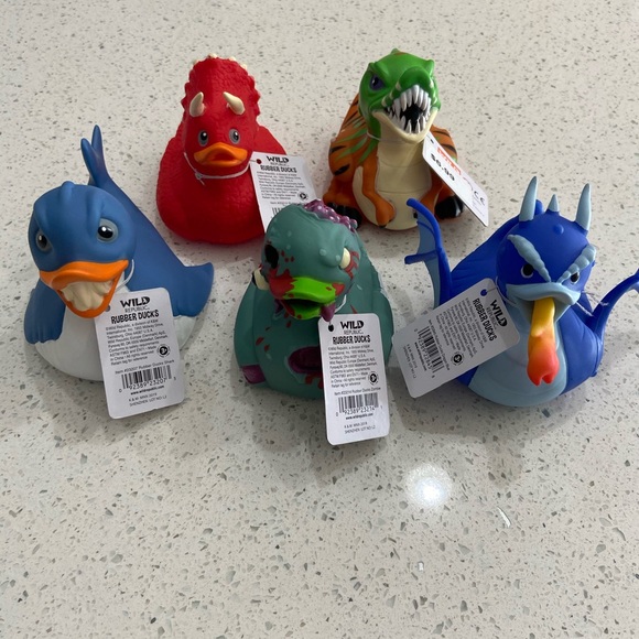 wild republic Toys New Wild Republic Rubber Ducks Toys 5 Pack